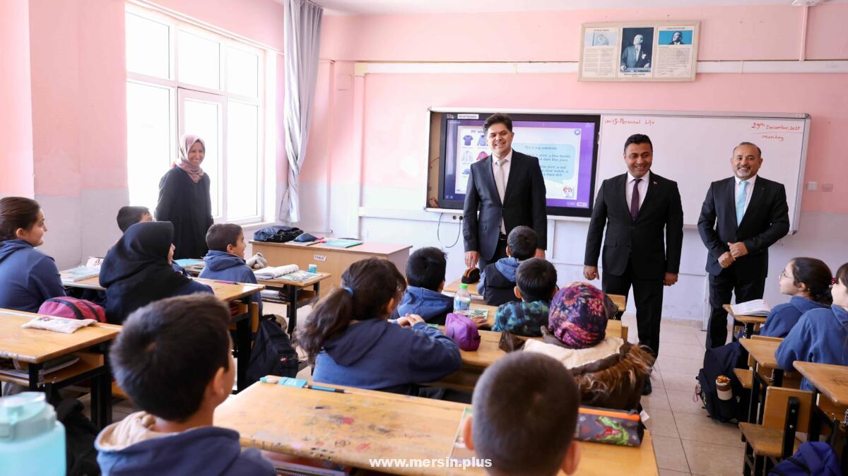 Muhammed Özdemirci Gülnar’da Eğitimi Yerinde İnceledi