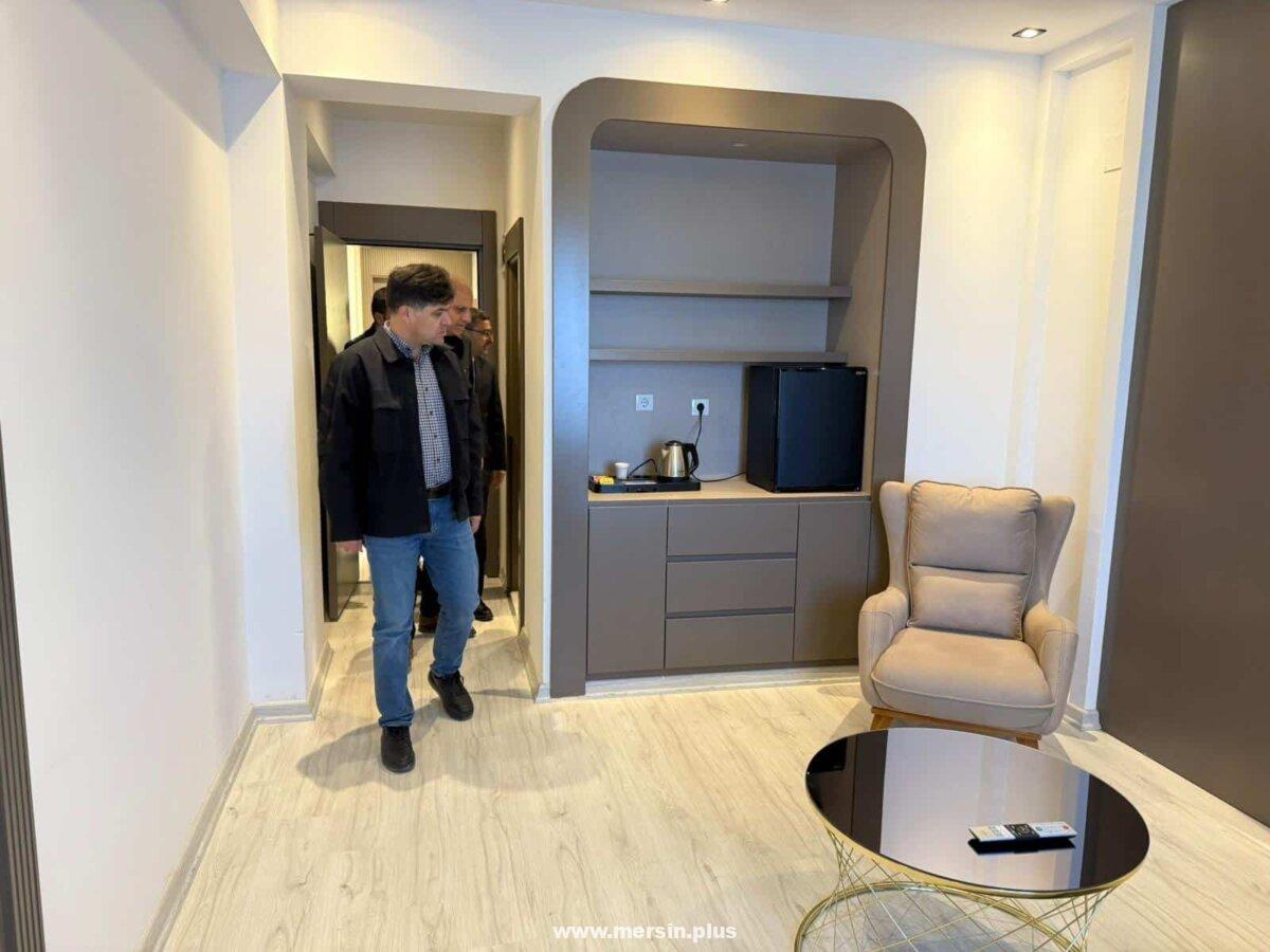 Muhammed Özdemirci, Tarsus’ta Uygulama Oteli Ve Öğretmenevini Ziyaret Etti