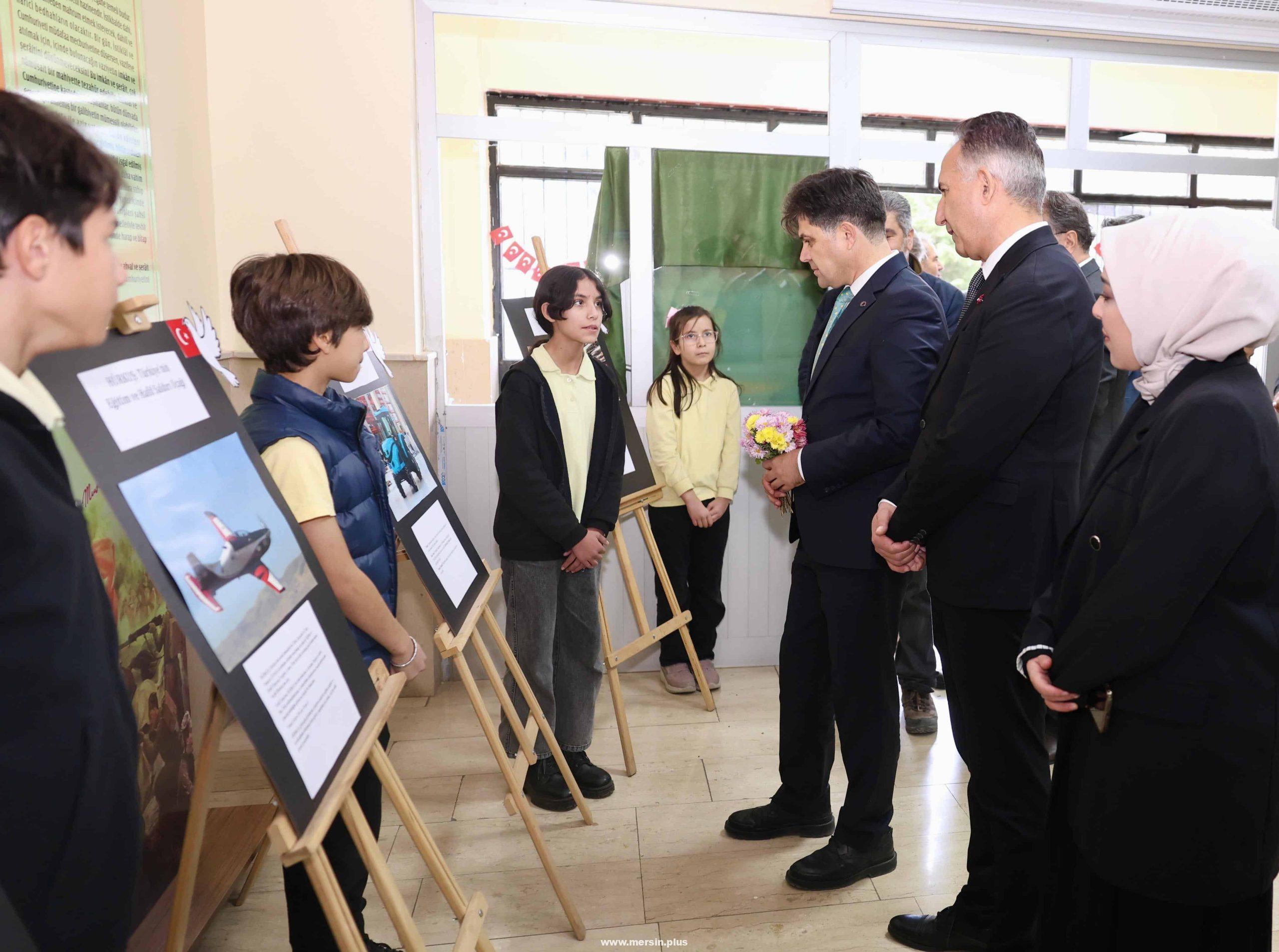 Muhammed Özdemirci’den Eğitim Odaklı Ziyaret: Çamlıyayla İmam Hatip Ortaokulunda Yoğun Program
