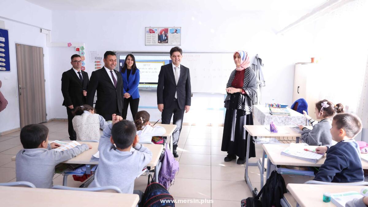 Muhammed Özdemirci’den Gülnar Atatürk İlkokulu Ve Ortaokuluna Yakın Takip