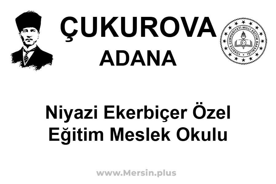 Niyazi Ekerbiçer Özel Eğitim Meslek Okulu - ÇUKUROVA / ADANA