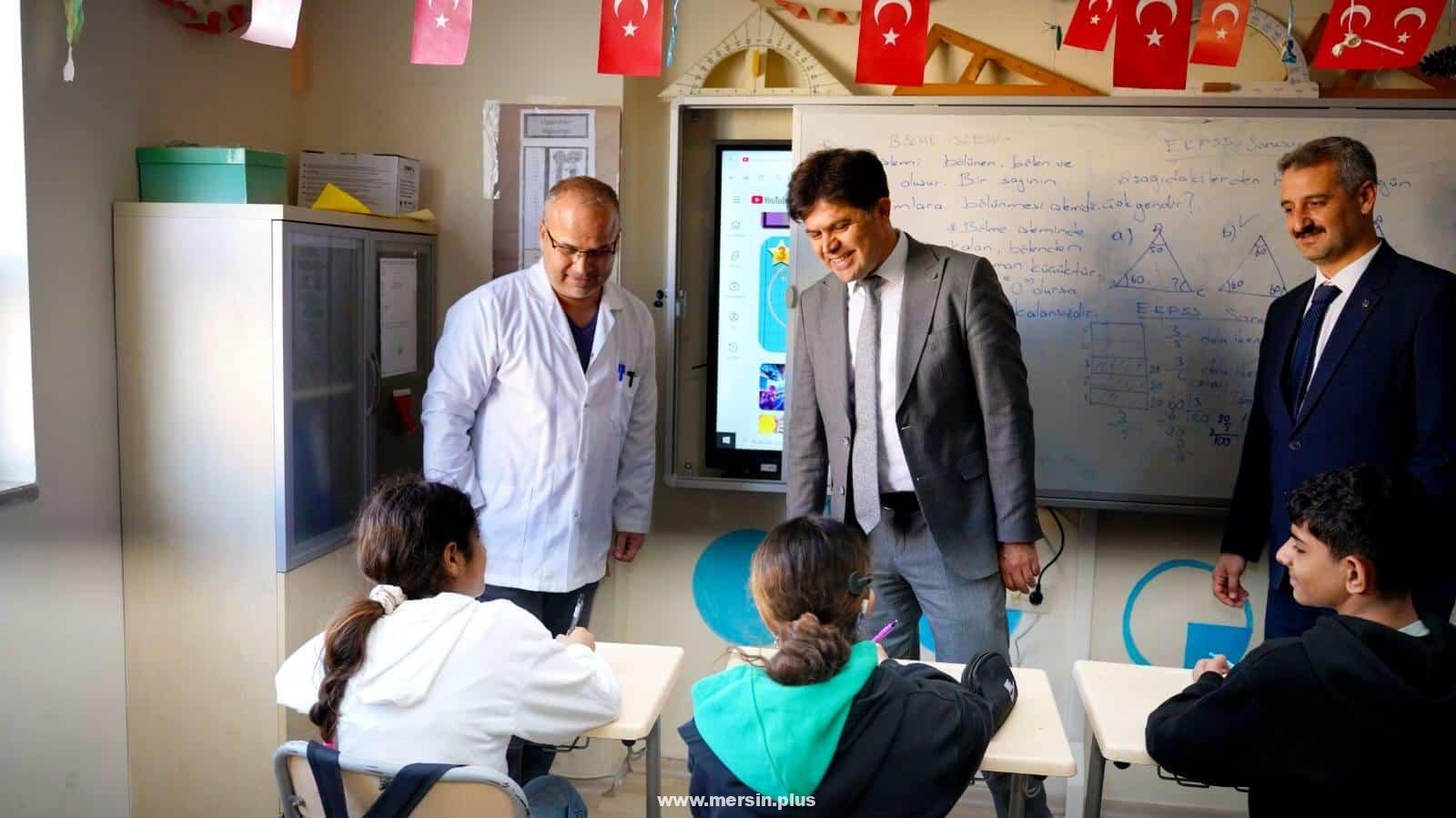 Özel Eğitim Kurumlarına Ziyaret: İl Müdürü Muhammed Özdemirci Toroslar’daki Çalışmaları İnceledi