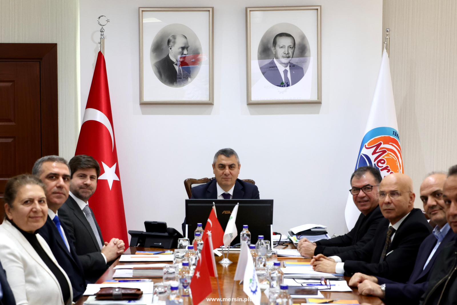 Tarsus Organize Sanayi Bölgesi Yönetimi, Vali Toros Başkanlığındaki Toplantıda Bir Araya Geldi