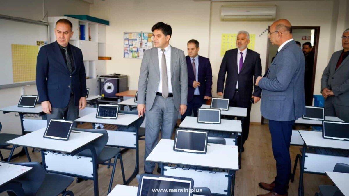 Yenişehir’de Eğitim Masaya Yatırıldı: Özdemirci’den BİLSEM ve Sosyal Bilimler Lisesine Ziyaret