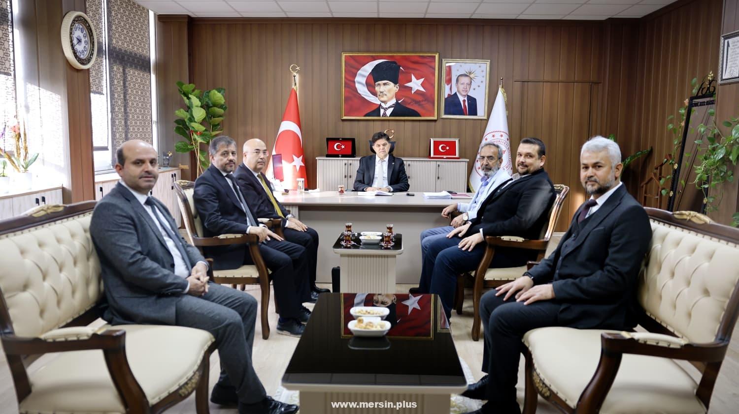 Ziyaret | Mersin Üniversitesi ile Millî Eğitim Müdürlüğü Arasında İş Birliği Mesajları