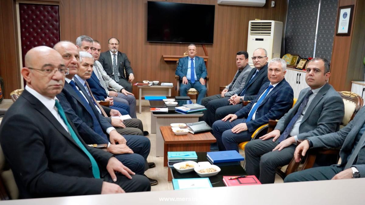 İl Mi̇llî Eği̇ti̇m Müdürü Muhammed Özdemi̇rci̇ Başkanliğinda Eği̇ti̇m Öğreti̇m Değerlendi̇rme Toplantisi Gerçekleşti̇ri̇ldi̇