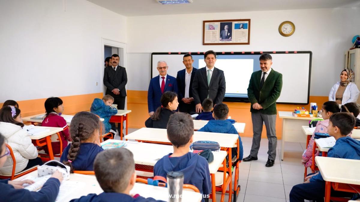 İl Millî Eğitim Müdürü Muhammed Özdemirci, Özel Mersin Şebnem Okullarında İncelemelerde Bulundu