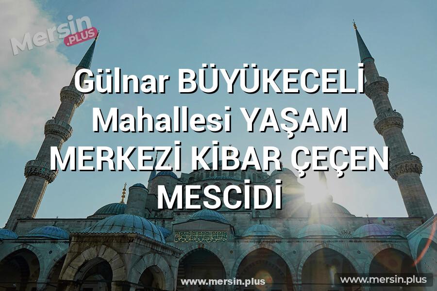Gülnar BÜYÜKECELİ Mahallesi YAŞAM MERKEZİ KİBAR ÇEÇEN MESCİDİ