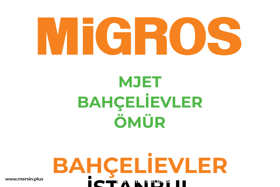 MJET BAHÇELİEVLER ÖMÜR - BAHÇELİEVLER / İSTANBUL Migros Şubesi