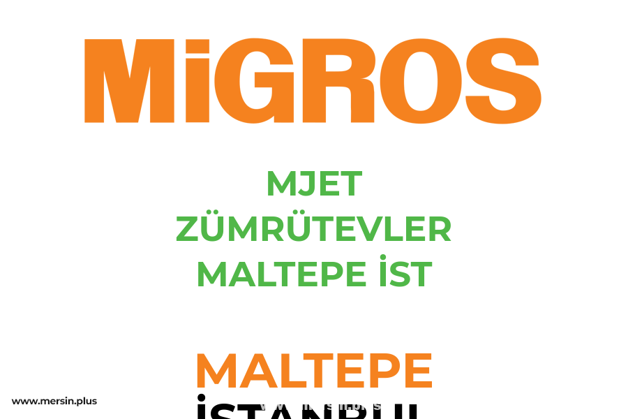 MJET ZÜMRÜTEVLER MALTEPE İST - MALTEPE / İSTANBUL Migros Şubesi