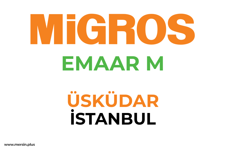 EMAAR M - ÜSKÜDAR / İSTANBUL Migros Şubesi