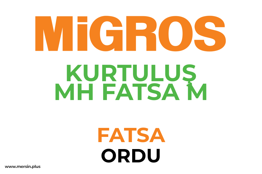 KURTULUŞ MH FATSA M - FATSA / ORDU Migros Şubesi