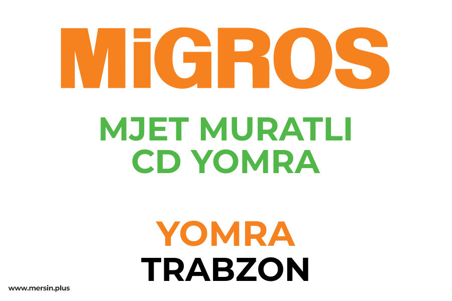 MJET MURATLI CD YOMRA - YOMRA / TRABZON Migros Şubesi