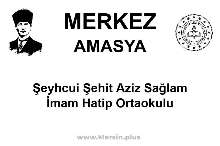 Şeyhcui Şehit Aziz Sağlam İmam Hatip Ortaokulu - MERKEZ / AMASYA