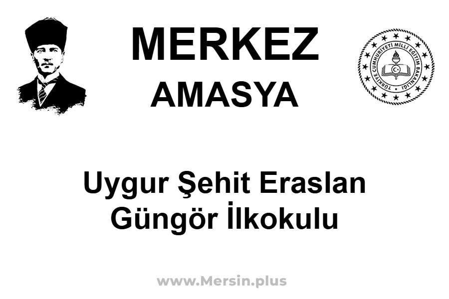 Uygur Şehit Eraslan Güngör İlkokulu - MERKEZ / AMASYA