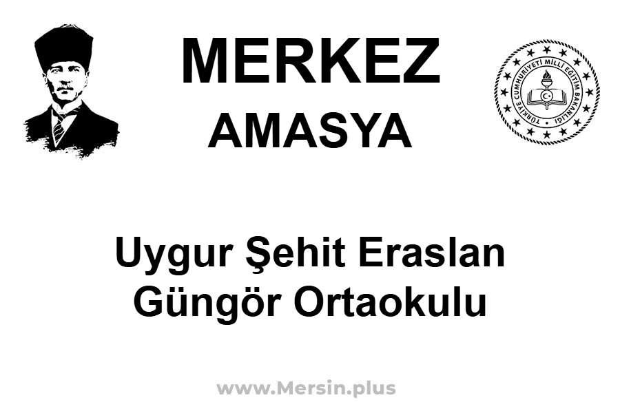 Uygur Şehit Eraslan Güngör Ortaokulu - MERKEZ / AMASYA