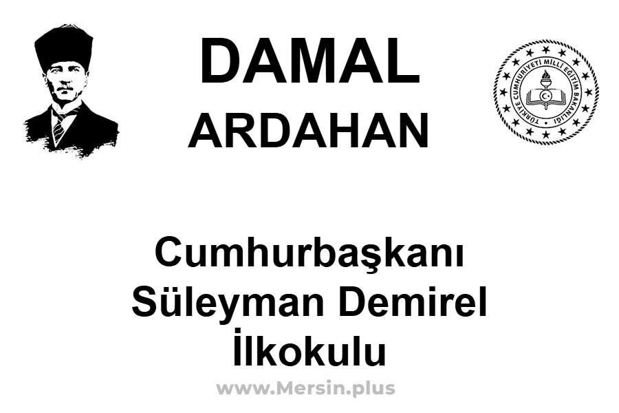 Cumhurbaşkanı Süleyman Demirel İlkokulu - DAMAL / ARDAHAN
