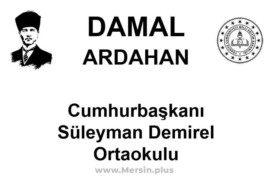 Cumhurbaşkanı Süleyman Demirel Ortaokulu - DAMAL / ARDAHAN