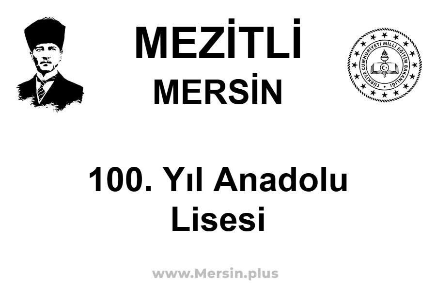 100. Yıl Anadolu Lisesi - MEZİTLİ / MERSİN